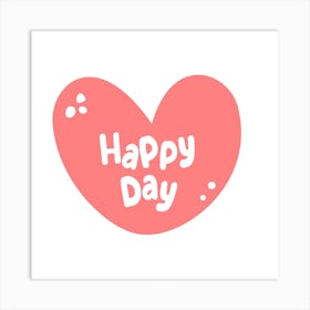 Happy Day Art Print