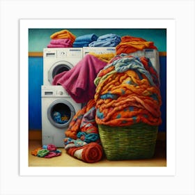 Laundry Room 3 Art Print