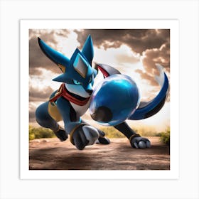 Pokemon X And Y 6 Art Print