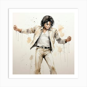 Michael Jackson 5 Art Print