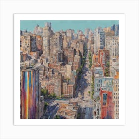 New York City Skyline Art Print