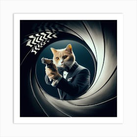 CAT BOND Art Print