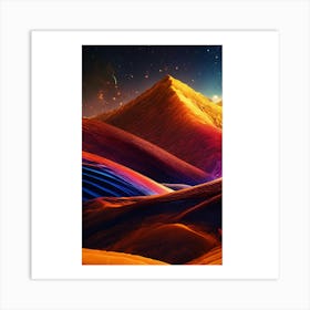 Abstract Landscape Art Print