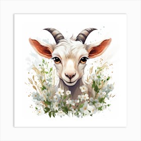 Goat Head Art Print