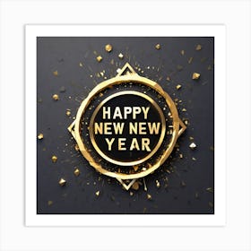 Happy New Year 93 Art Print