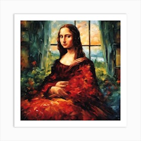 Mona Lisa 1 Art Print