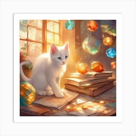 Kitty Art Print