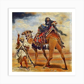 Egyptian Camel Art Print