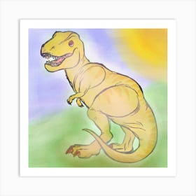 T-Rex 1 Art Print