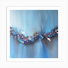 Abstract Painting, Abstract Painting, Abstract Painting 2 Art Print