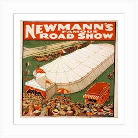 Newman'S Road Show Art Print