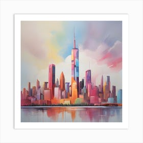 New York City Skyline Art Print