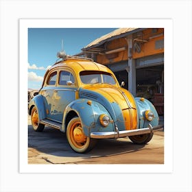 Vw Beetle Art Print