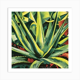 Aloe Vera 1 Art Print