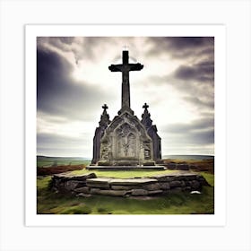 Cross In The Sky Art Print