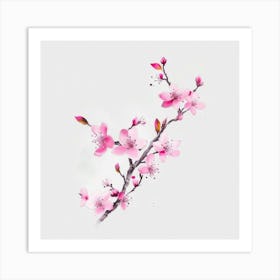 Cherry Blossoms 1 Art Print