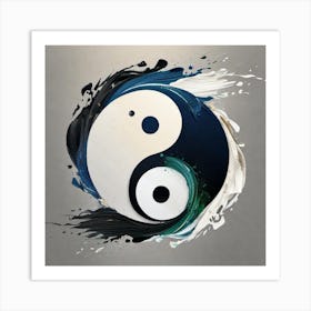 Yin Yang 14 Art Print