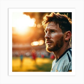 Lionel Messi 1 Art Print