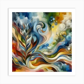 Abstract Painting 7 Art Print