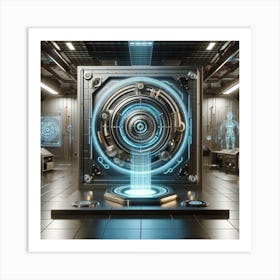 Futuristic Room 3 Art Print