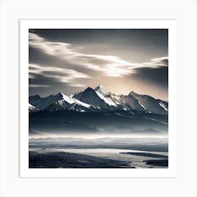 Mountain Range 2 Art Print