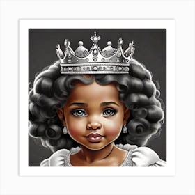 BABY QUEEN Art Print