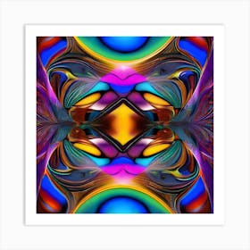 Abstract Fractal Art Print