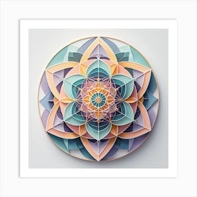 Mandala 5 Art Print