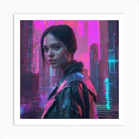 Cyberpunk 5 Art Print