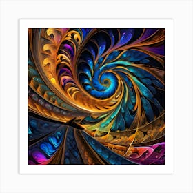 Fractal Art 7 Art Print