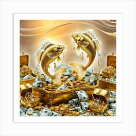 Gold Fish 1 Art Print