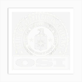 Office Of Strategic Intelligence Art Print