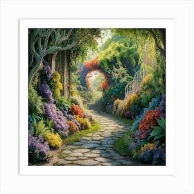 Fairy Garden 7 Art Print