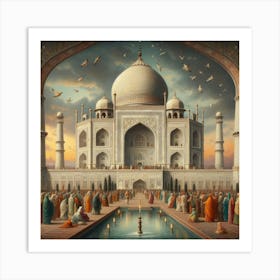 Taj Mahal 15 Art Print