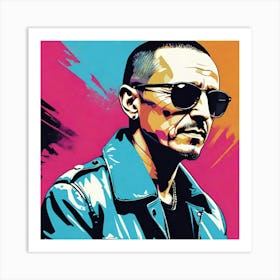 Chester Bennington Art Print