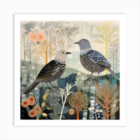 Bird In Nature Cuckoo 4 Art Print