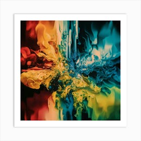 Abstract Painting 44 Art Print