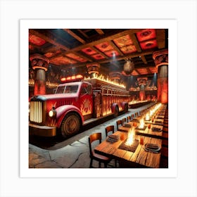 Sovereign Flame Restaurant Concept 1 Art Print