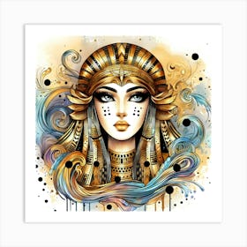 Egyptian Woman 28 Art Print