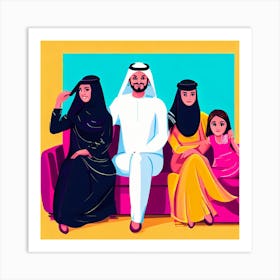 Gulf Family Portrait Art Print