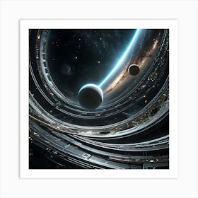 Beyond Space & Time 5 Art Print