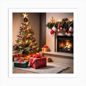 Christmas Tree 20 Art Print