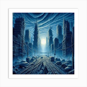 Apocalypse City Art Print