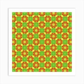 Pattern Texture Christmas Colors 1 Art Print