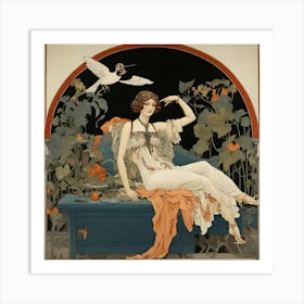 Loiseau Volage George Barbier Art Print Art Print