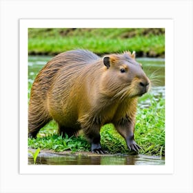 Capybara 4 Art Print