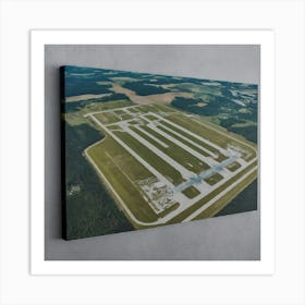 Airport Canvas Print Art Print