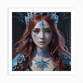 Ice Queen Art Print