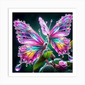 Butterfly Painting Art Print