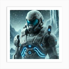 Frostguard Infantry Thermal Insulated Armor Art Print